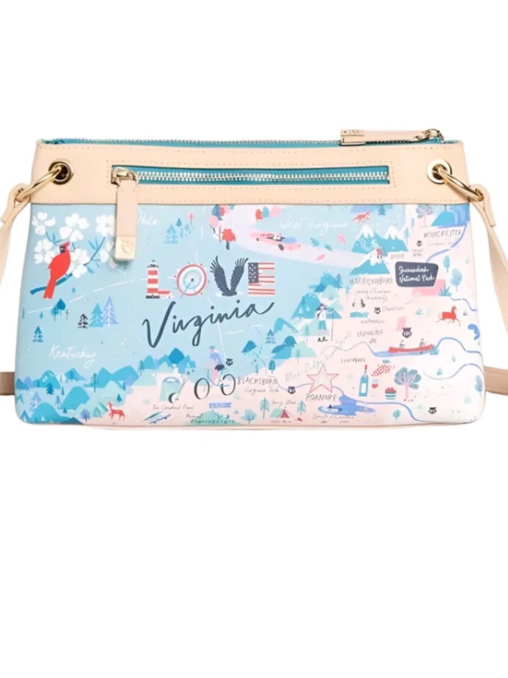 Spartina 449 Love Virginia Crossbody Handbag